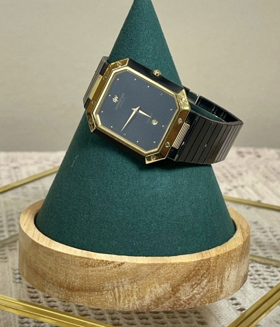 Raymond Weil Black Two-Tone Stainless Steel 4734 Woman's Wristwatch 28 mm I Raymond Weil Watch (1 of 11)