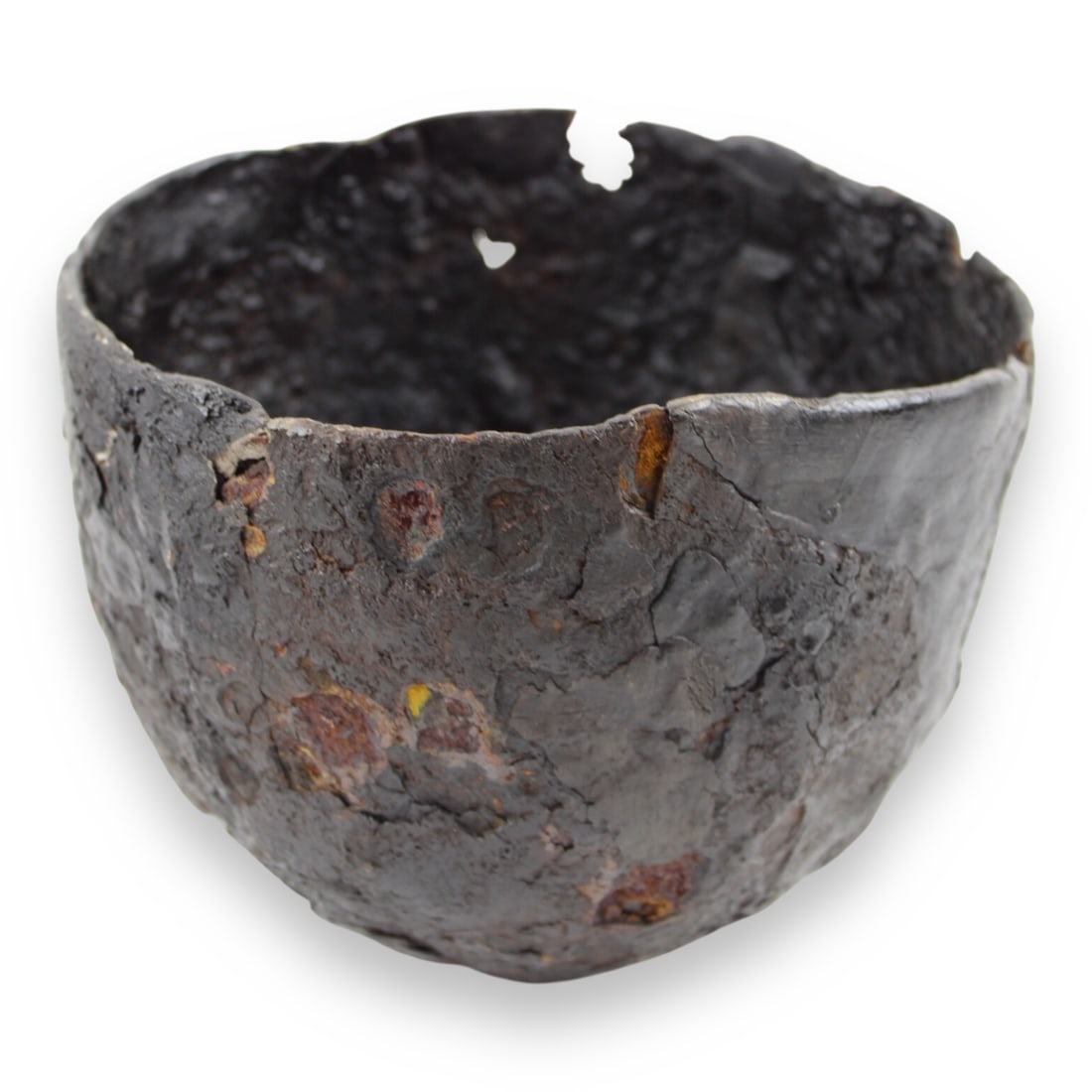 Broken Viking Helmet Skull Cap version in Excavated damaged condition (1 of 6)