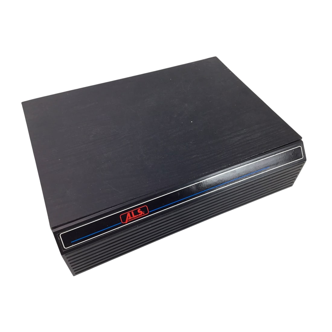ALS Industries SNES/Sega Genesis Cartridge Storage Drawer: Vintage ALS Industries plastic cartridge storage drawer system designed for both Super Nintendo (SNES) and Sega Genesis games. Features divided compartments with sliding drawers for easy organization,