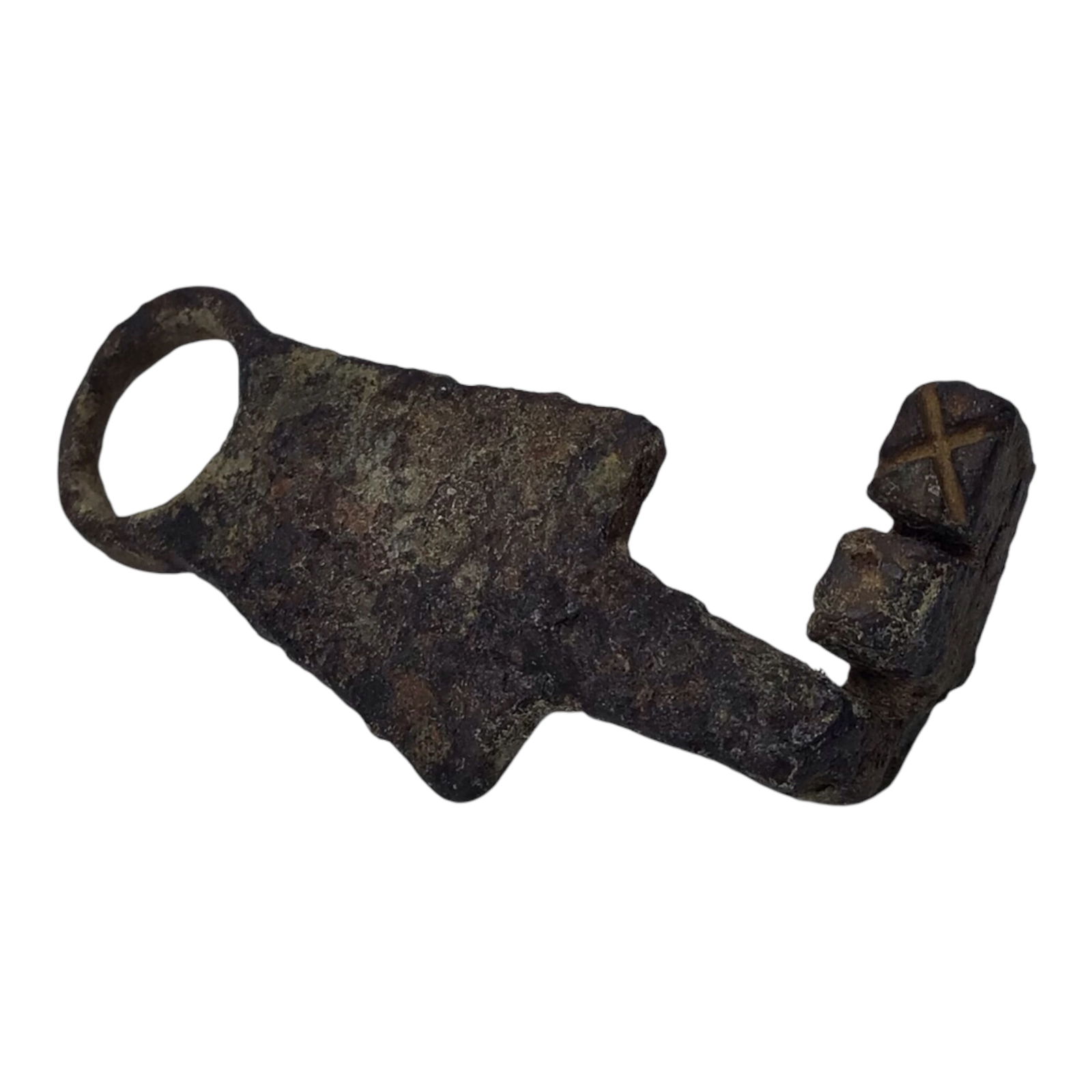 Ancient Roman Empire Amulet Key Ring 1st -3rd Century A.D. (1 of 6)