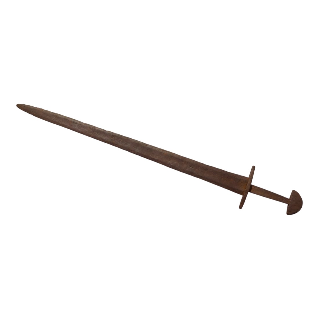 Early Medieval Type X Sword, Transitional Form with Brazil-Nut Pommel | Circa 10th-11th Century (1 of 19)