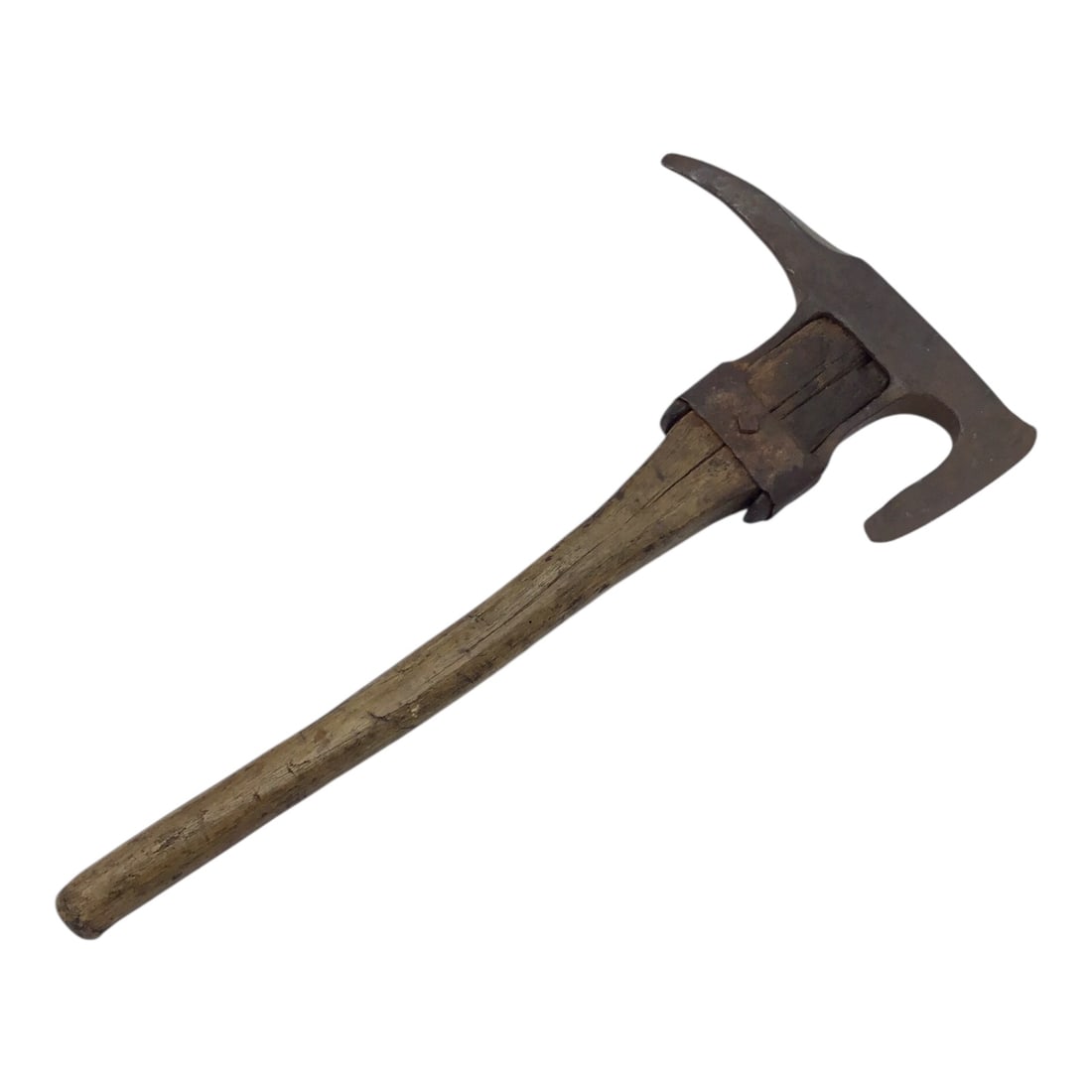 French Boarding Axe Hand Forged Early 16th Cent. (1 of 12)