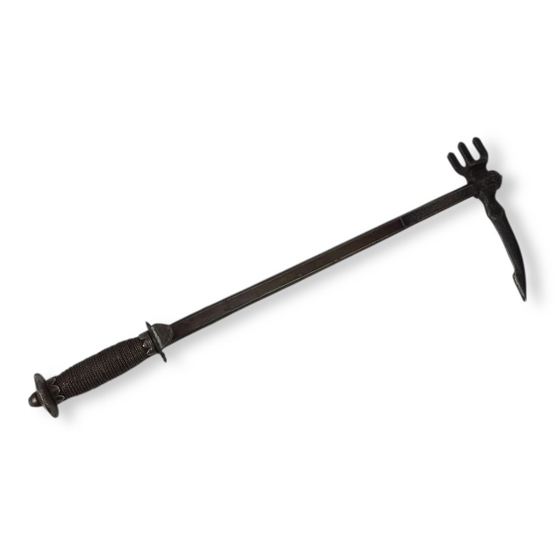 Rare French or Italian Knight's War Hammer with Engraved Shaft 16th Century Style (1 of 20)