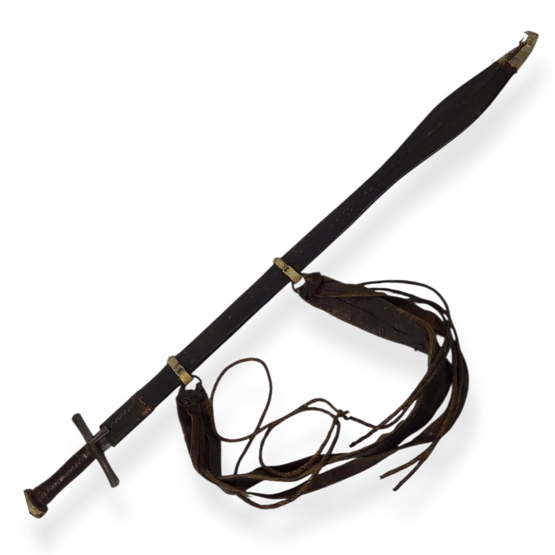 Sudanese African Sword with Sheath and Belt (1 of 20)