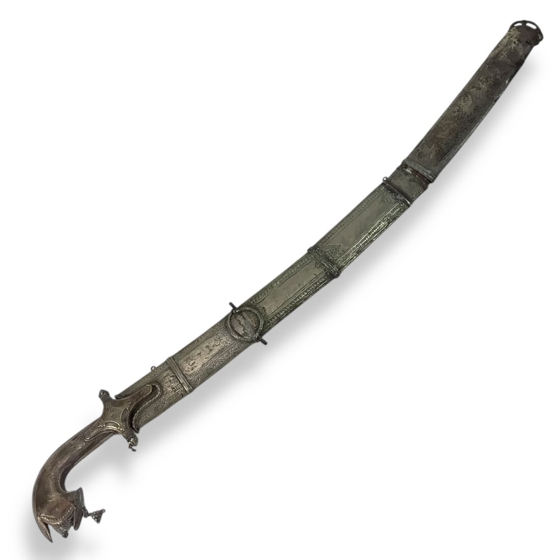 Saif Silver Sword North Africa Yemen early 19th century possibly late 18th century (1 of 20)