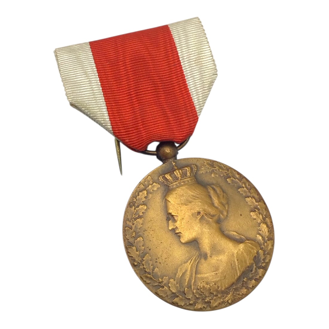 World War 1 Belgian Medal of the National Committee for Assistance and Food Supply (1 of 2)