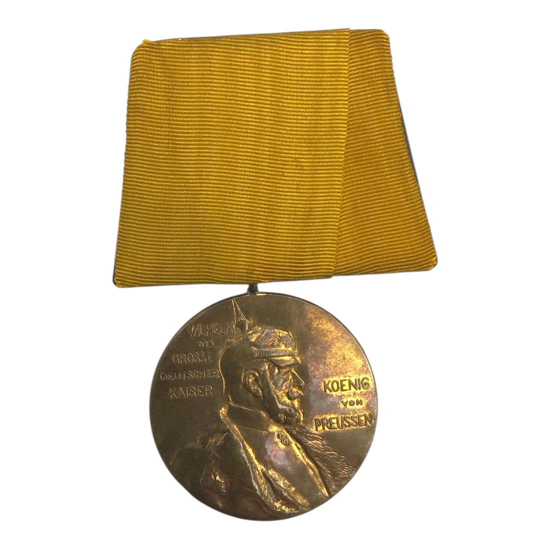 Prussian Kaiser Wilhelm I Centenary Medal (Zentenarmedaille): This Imperial German World War I Kaiser Wilhelm I Centennial Medal is an official Prussian-era service decoration established on March 22, 1897 by Kaiser Wilhelm II to commemorate the 100th birthday o