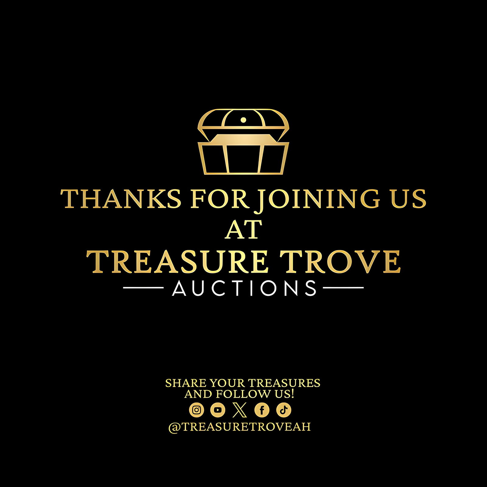 Thank you for Joining Us! (1 of 1)