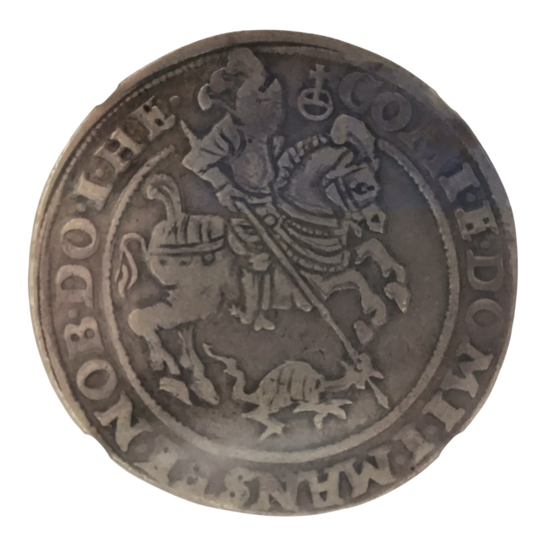 1588 German States Taler – Mansfeld-Friedeburg | NGC VF35 | Davenport 9510: Offered here is a highly desirable 1588 Mansfeld-Friedeburg Taler, cataloged as Davenport 9510 and professionally graded VF35 by NGC. Struck in the late 16th century, this substantial silver thale