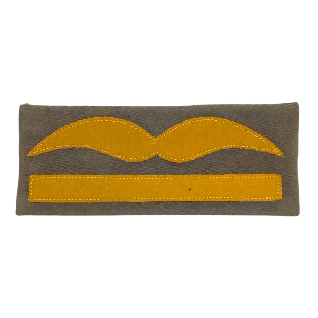 German Luftwaffe Flight Suit Rank Patch GeneralMajor (Brigadier General) - Super Rare and Mint Cond!: This exceptionally rare German WWII Luftwaffe Generalmajor flight suit rank patch is an original wartime example preserved in outstanding, near-mint condition. The insignia features the correct gull-w