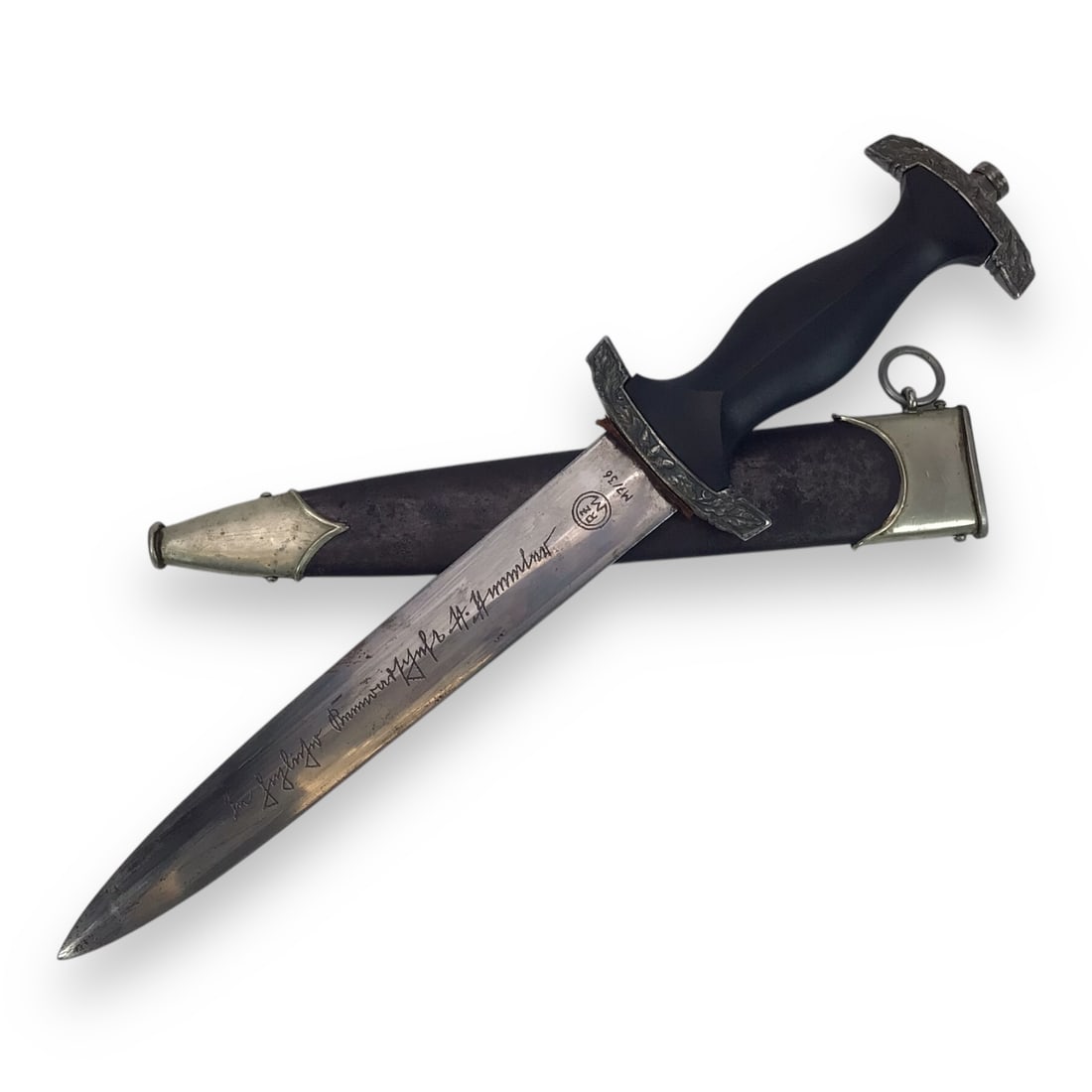 German SS Dagger with Scabbard, "Meine Ehre heibt Treue" (1 of 10)