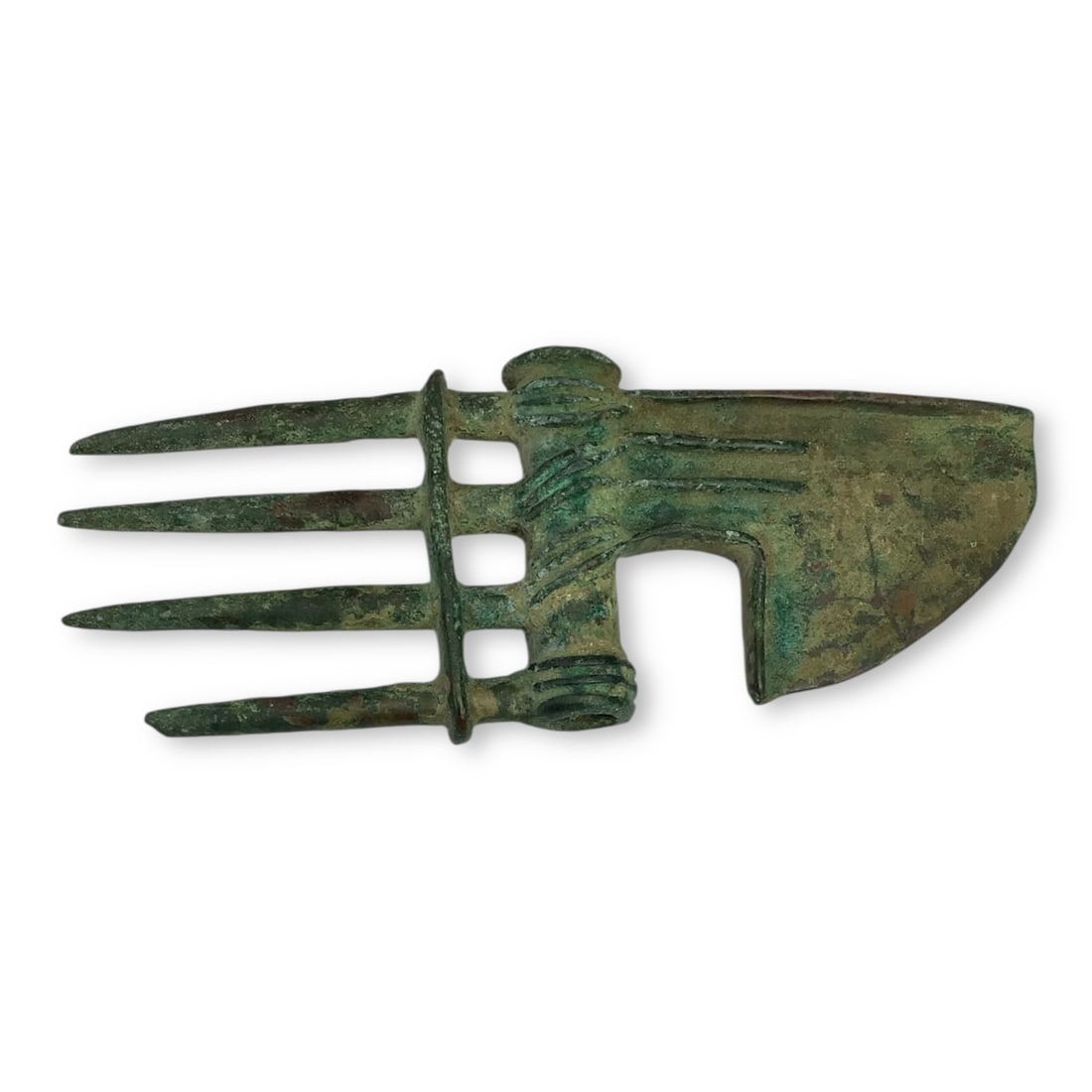 Ancient Luristan Bronze Spike-Butted Axe Head, ca. 1200-800 BCE (1 of 10)