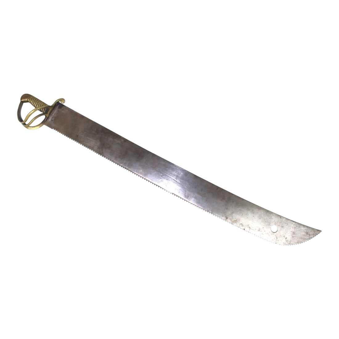 Massive French Engineer Pioneer Saw Sword, Napoleonic or Post-Napoleonic Era (1 of 7)