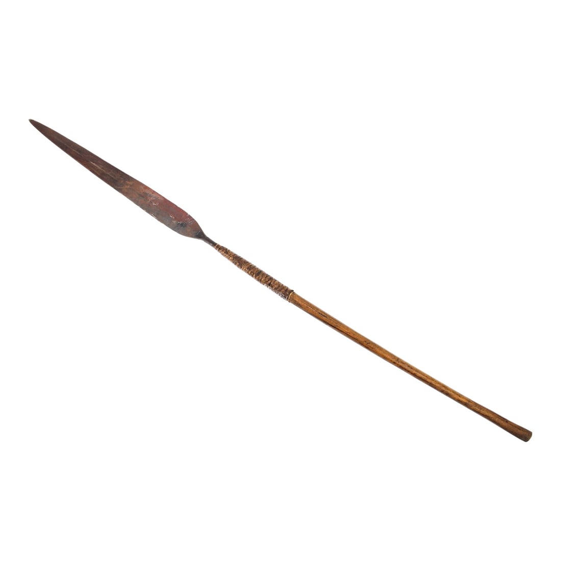 Rare Zulu War Era 19th Century Iklwa / Assegai Stabbing Spear, 43.25 Inches (1 of 8)