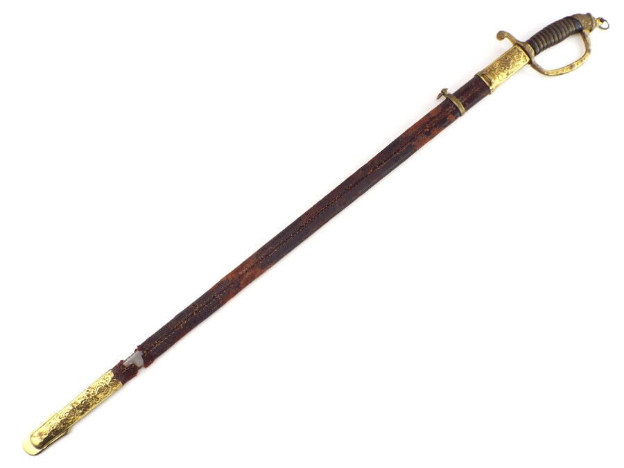 Middle Eastern Presentation Sword for U.S. Officer with Islamic Script - 10