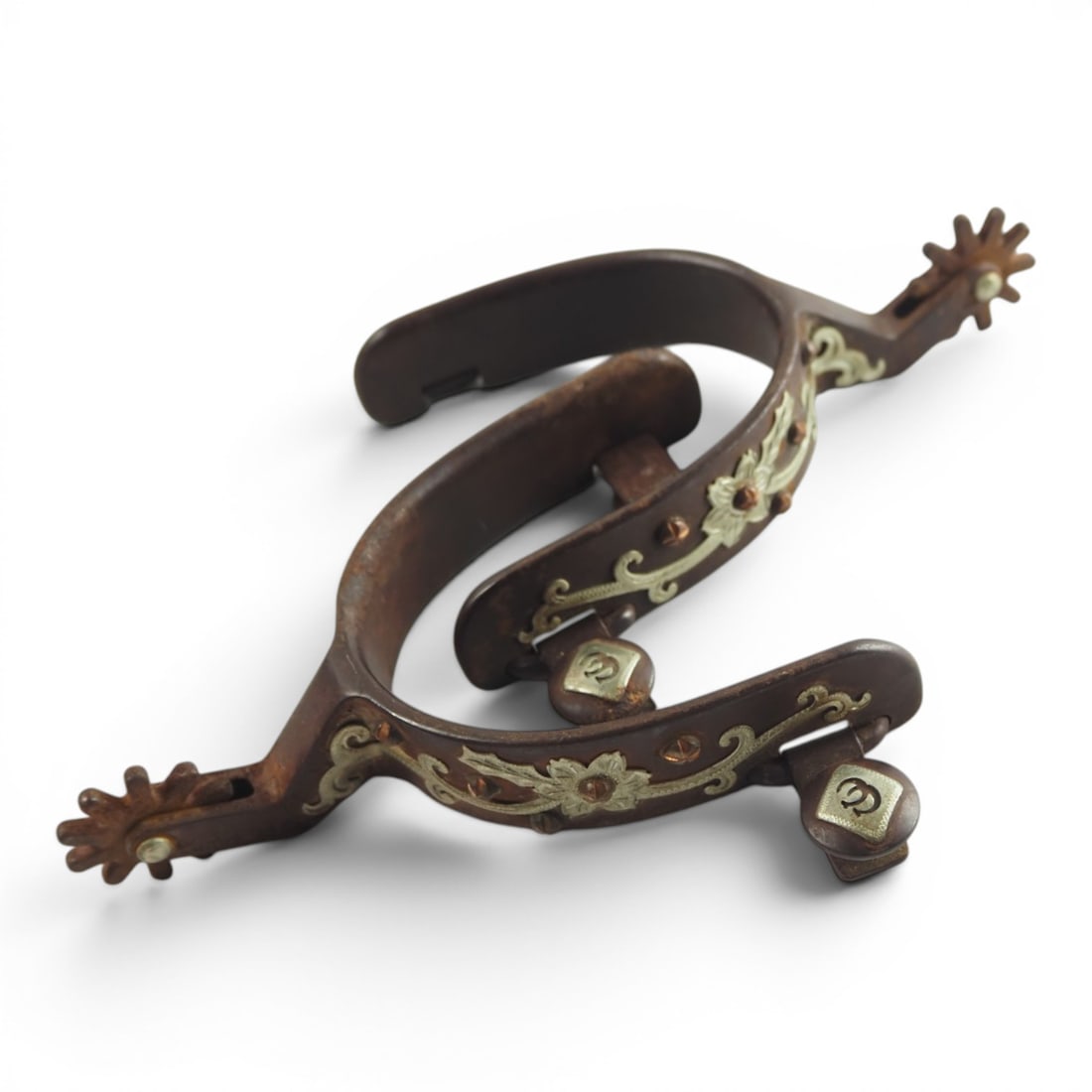 Spurs - Western design with silver trim: Auction Description Coming Soon We are currently finalizing the research and cataloging for this historic lot. A complete auction description with historical background, provenance, and item details
