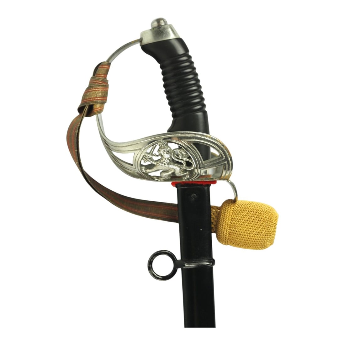Prussian M1898 Cavalry Saber, Leib-Dragoner Regt. 24 Triple-Etched Blade & Portepee (1 of 20)