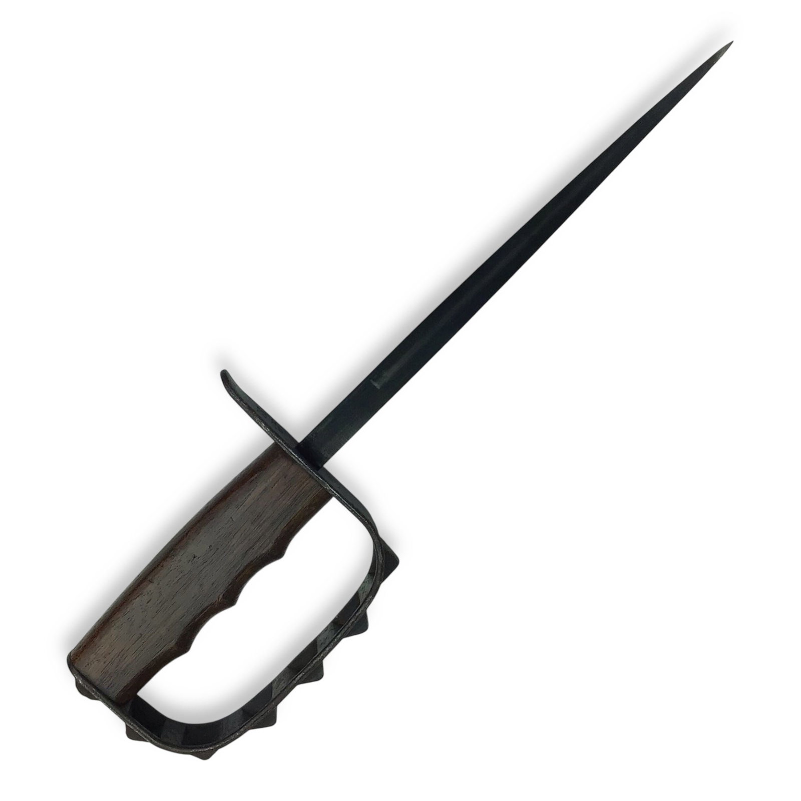 U.S. WW1 Army M1917 Knuckle Trench Knife by L.F. & C. – Original Marked Example (1 of 8)