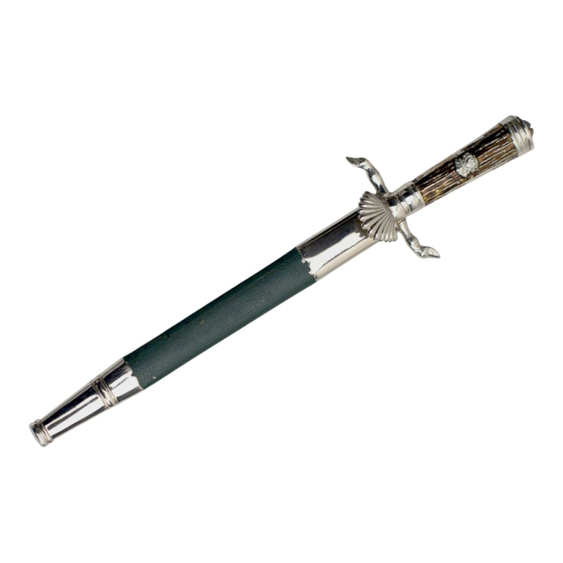 German WW2 Miniature Hunting Dagger with scabbard (1 of 7)
