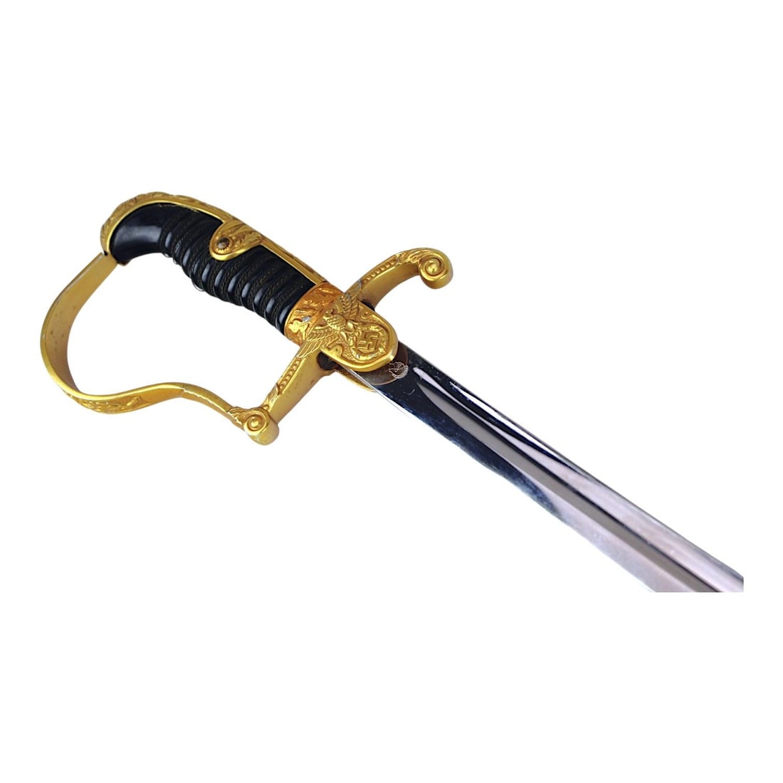 Rare German WW2 WKC Land Customs Official Dress Sword with Heer-Style Eagle Langet (1 of 12)