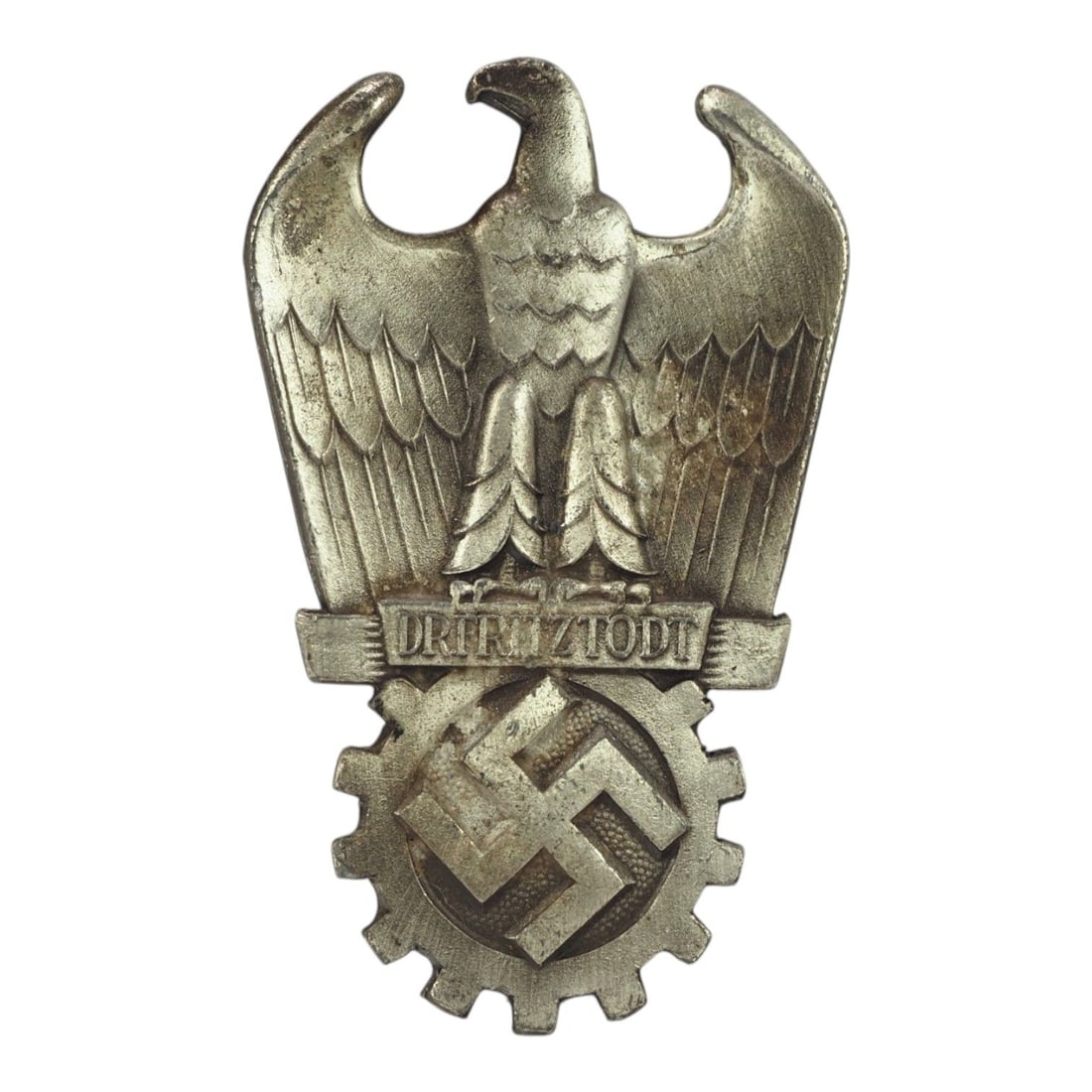 German WW2 Dr. Fritz Todt Prize in Silver, Rare Industrial War Effort Award (1 of 2)