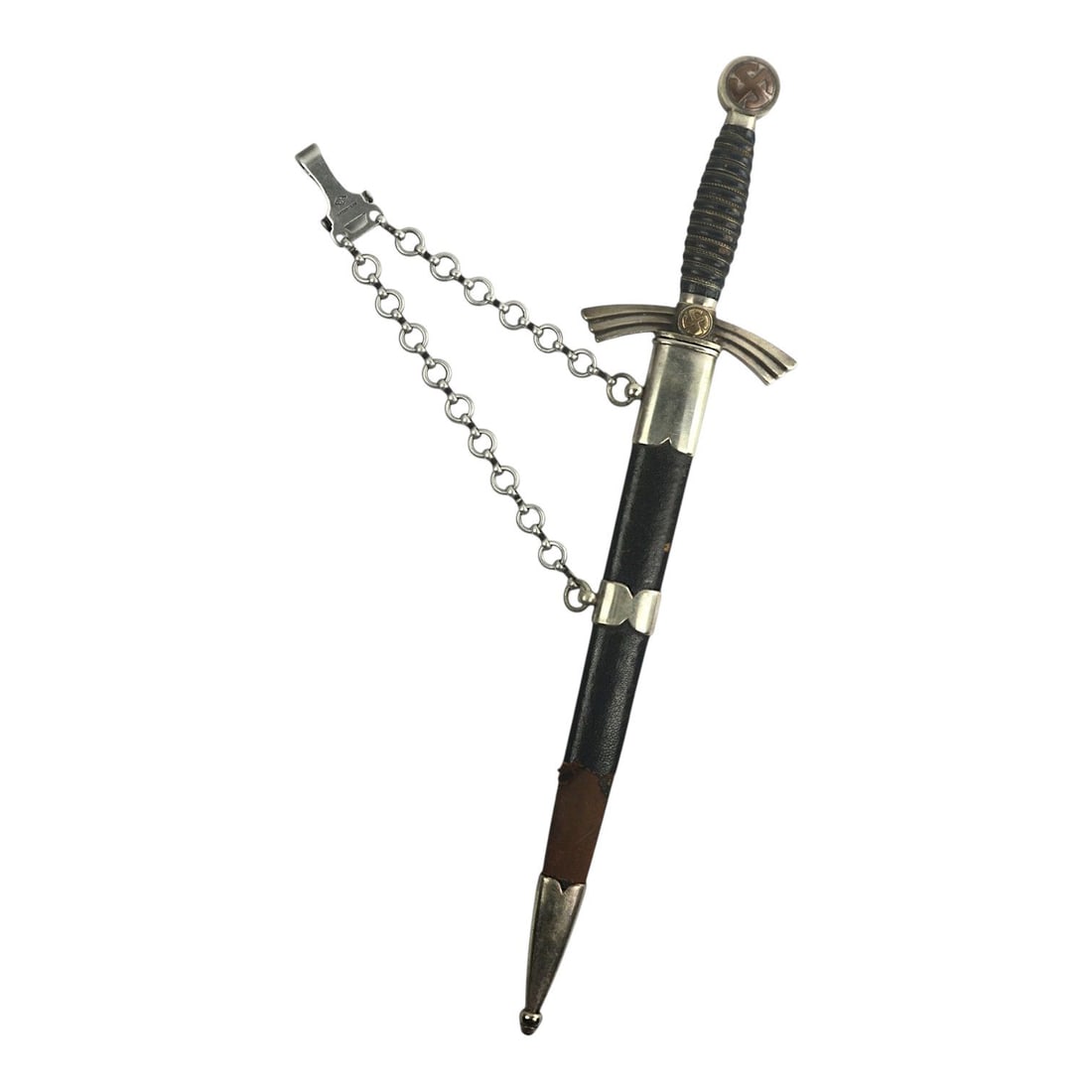 German WWII Luftwaffe 1st Model Officer's Dagger by Alcoso Solingen with Hangers (1 of 9)