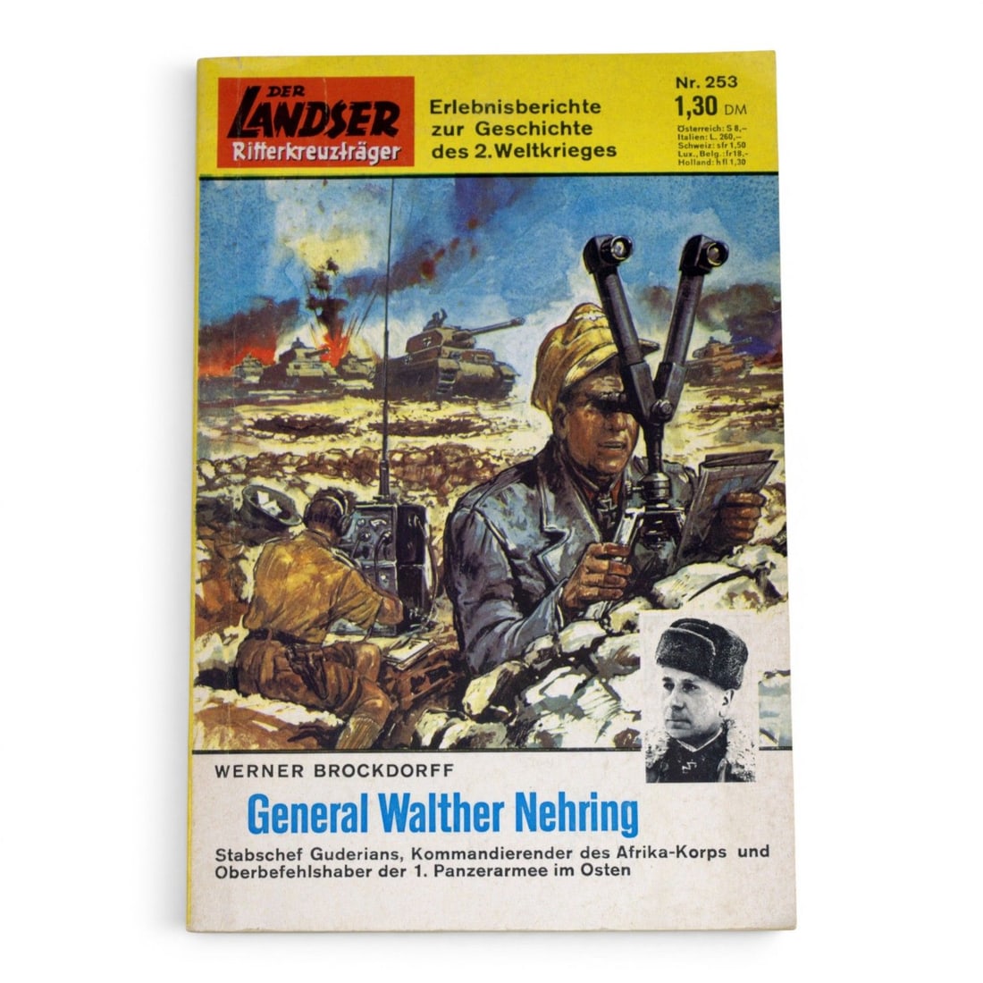 Der Landser Paperback Signed by General Walther Nehring, Clyde R. Davis Collection (1 of 4)