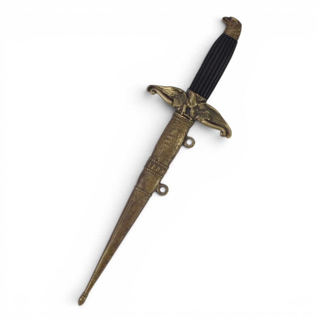 Beautiful Hungarian WW2 Air Force Pilot Officer M1932 Dagger, Crest Marked & Serial 3732 (1 of 12)