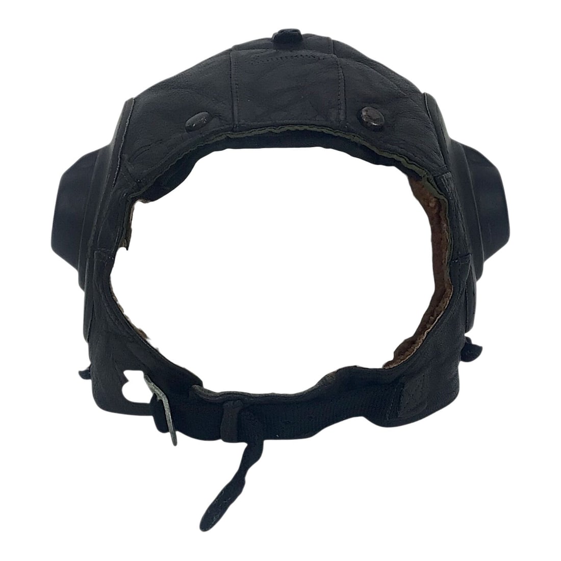 Very Rare Soviet WWII Air Force Woman Officer Pilot Helmet - HARD TO FIND! (1 of 9)