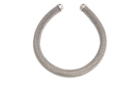 Mid-Century Sterling Silver Choker