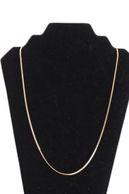 30" 14K Gold Necklace Chain (12.2g)
