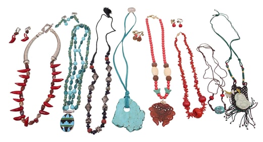 Asian & Tribal Style Inspired Necklaces & Earrings