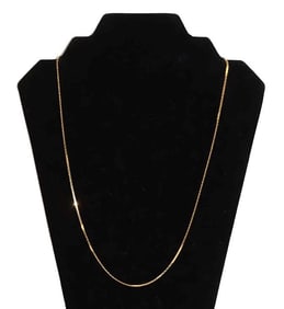 14 Karat Gold Necklace - 3.9 Grams