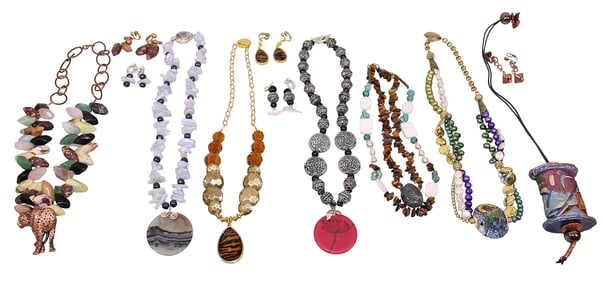 Statement Necklaces & Earrings