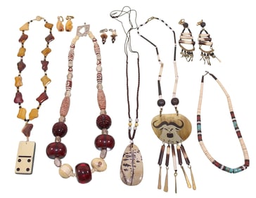 Tribal Style Inspired Necklaces & Earrings