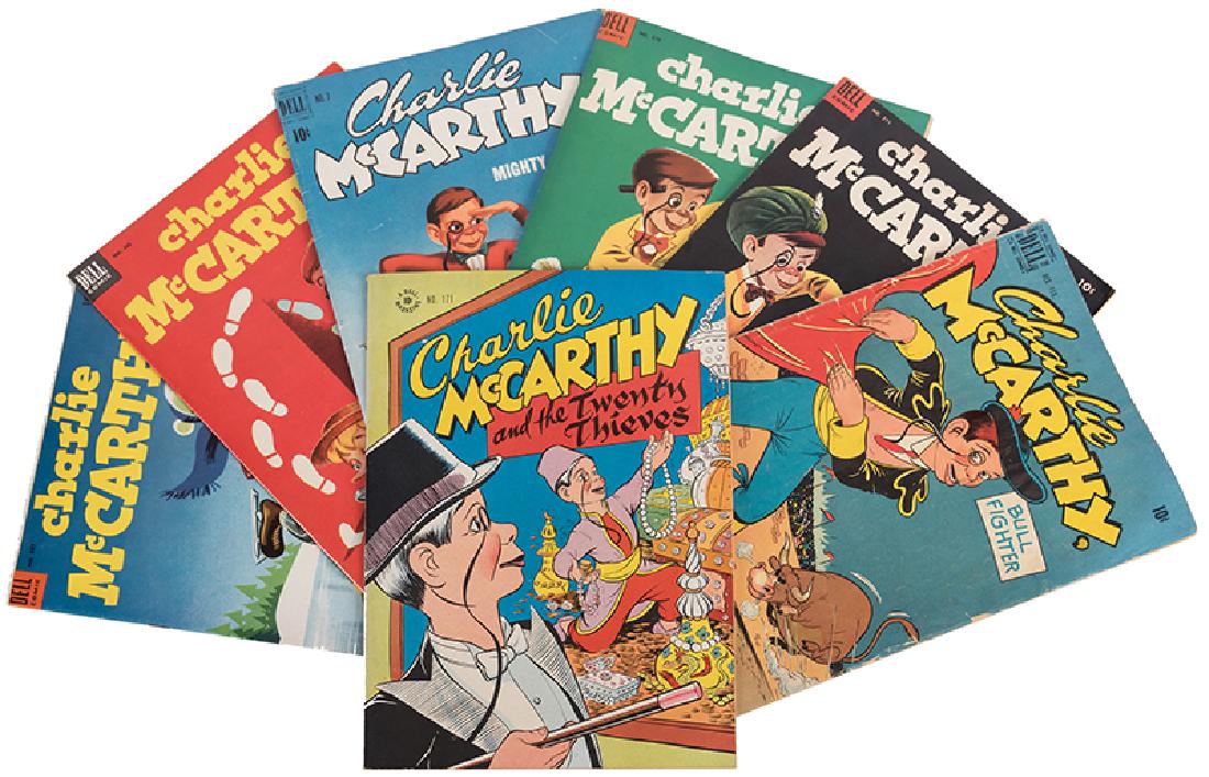 Lot of Seven Charlie McCarthy Comic Books. (1 of 1)