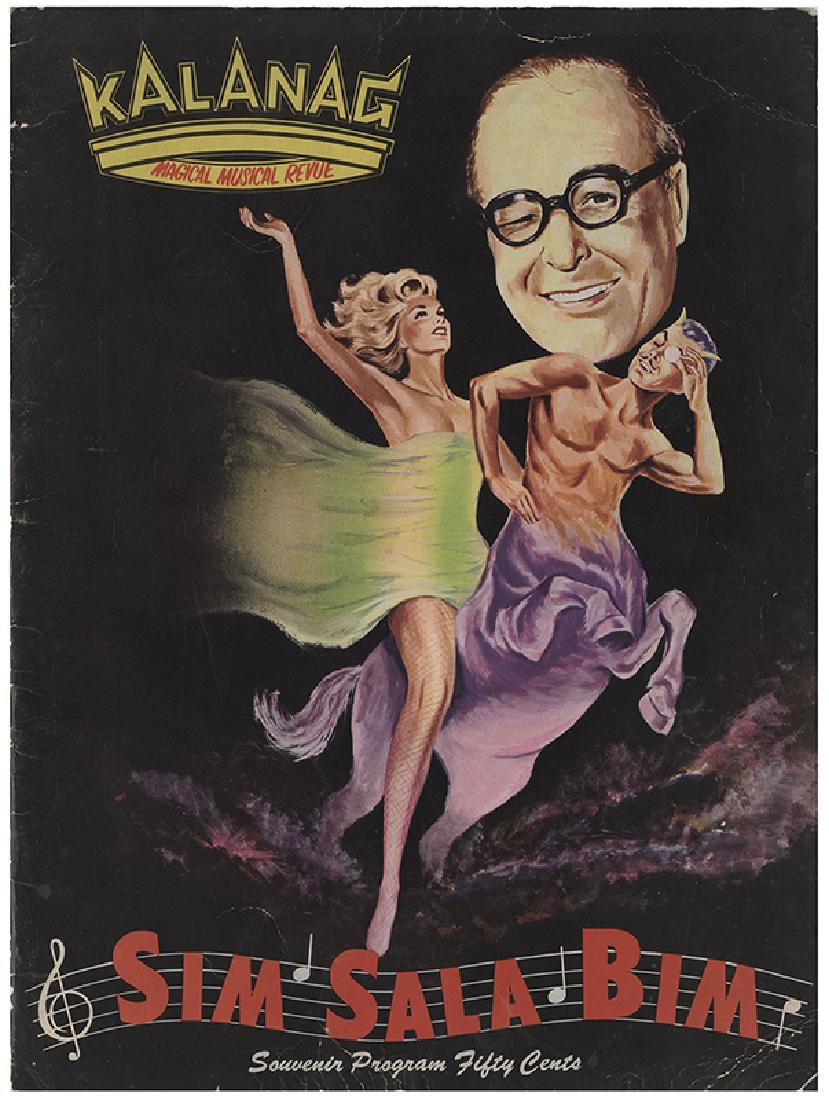 Trio of Conjuring Souvenir Programs. (1 of 3)