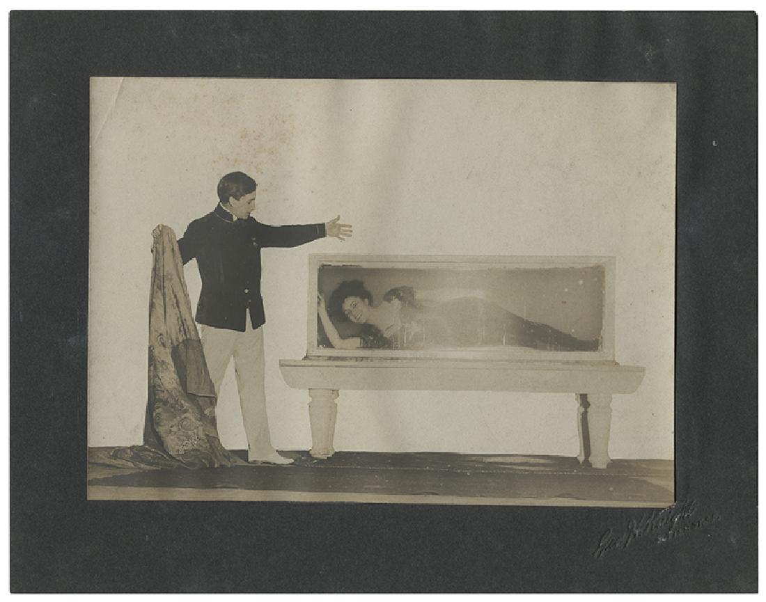 Thurston, Howard. Pair of Illusion Demonstration (1 of 2)