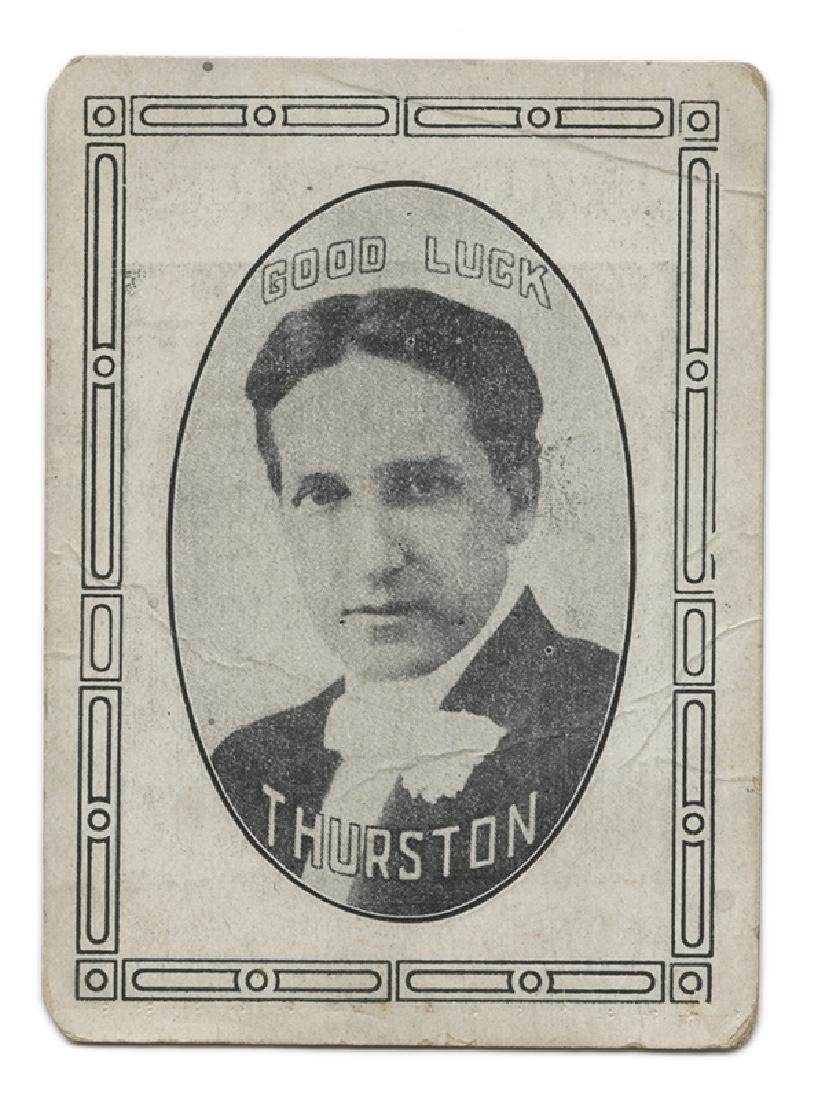Thurston Throw-Out Card. "Ghosts" – New and Startling (1 of 2)
