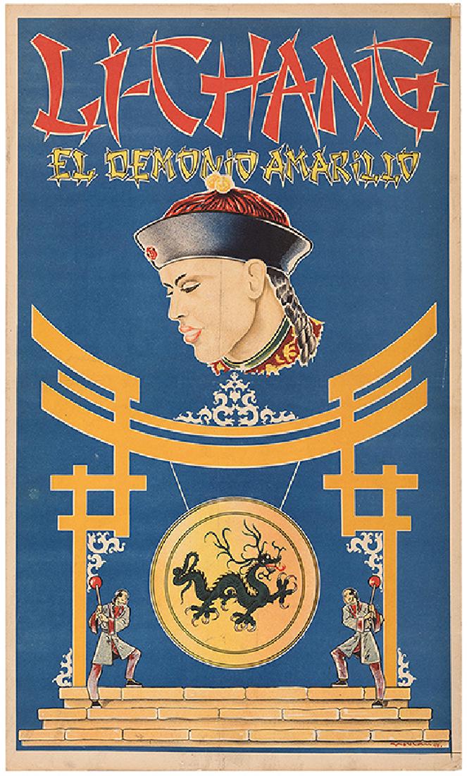 El Demonio Amarillo Original Artwork. (1 of 2)