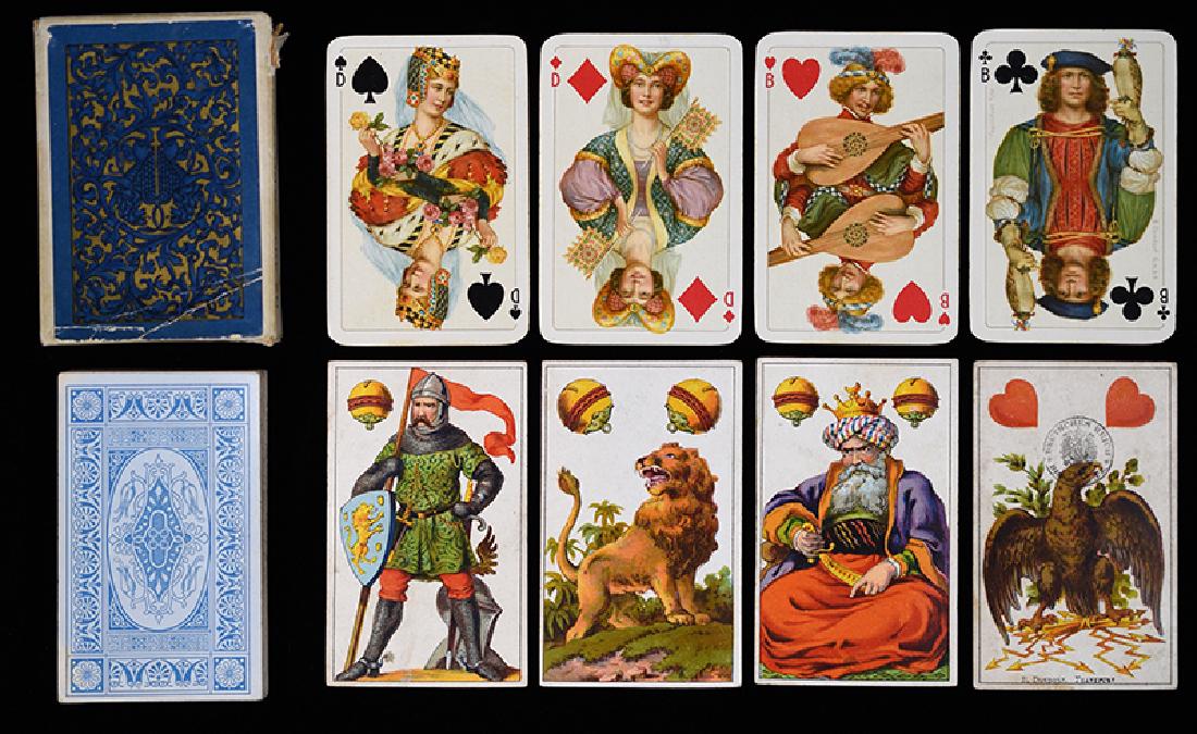 Two B. Dondorf Decks Playing Cards. (1 of 1)