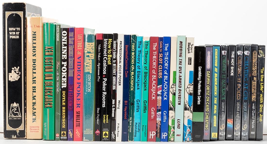 [Blackjack] 38 Books, DVDs, and Cassettes on Blackjack, (1 of 1)