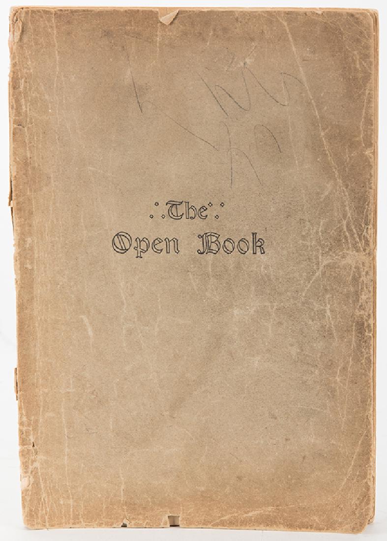 Johnson, J. H. The Open Book. (1 of 1)