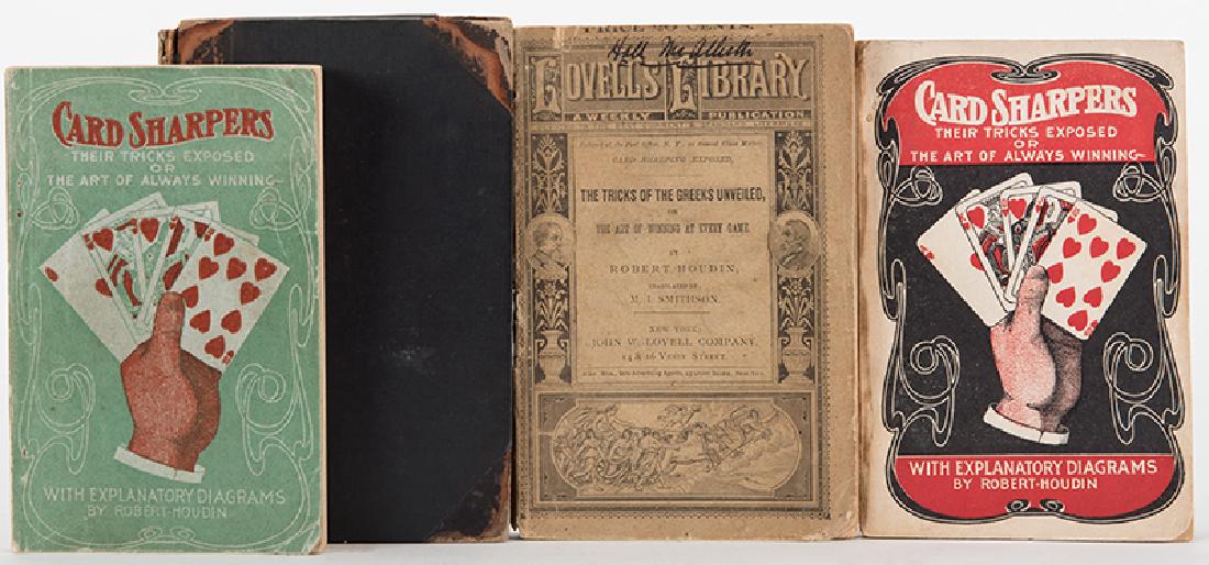 Robert-Houdin, Jean Eugene. Four Pulp Books on (1 of 1)