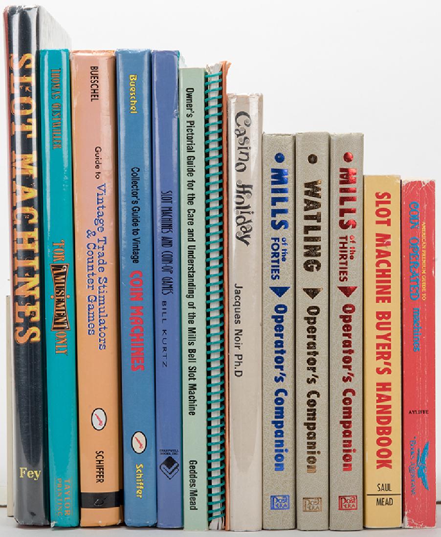 Lot of Twelve Reference Books on Coin-Op and Slots. (1 of 1)
