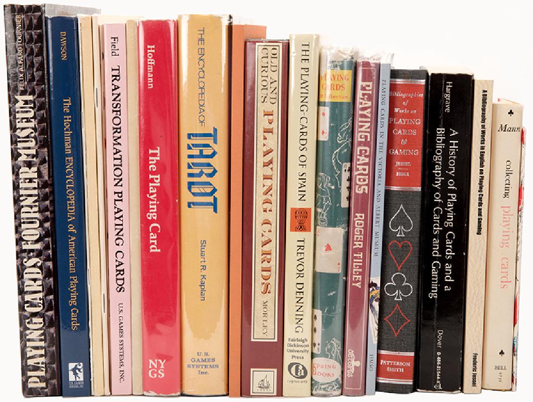 Lot of 20 Reference Books on Playing Cards. (1 of 1)