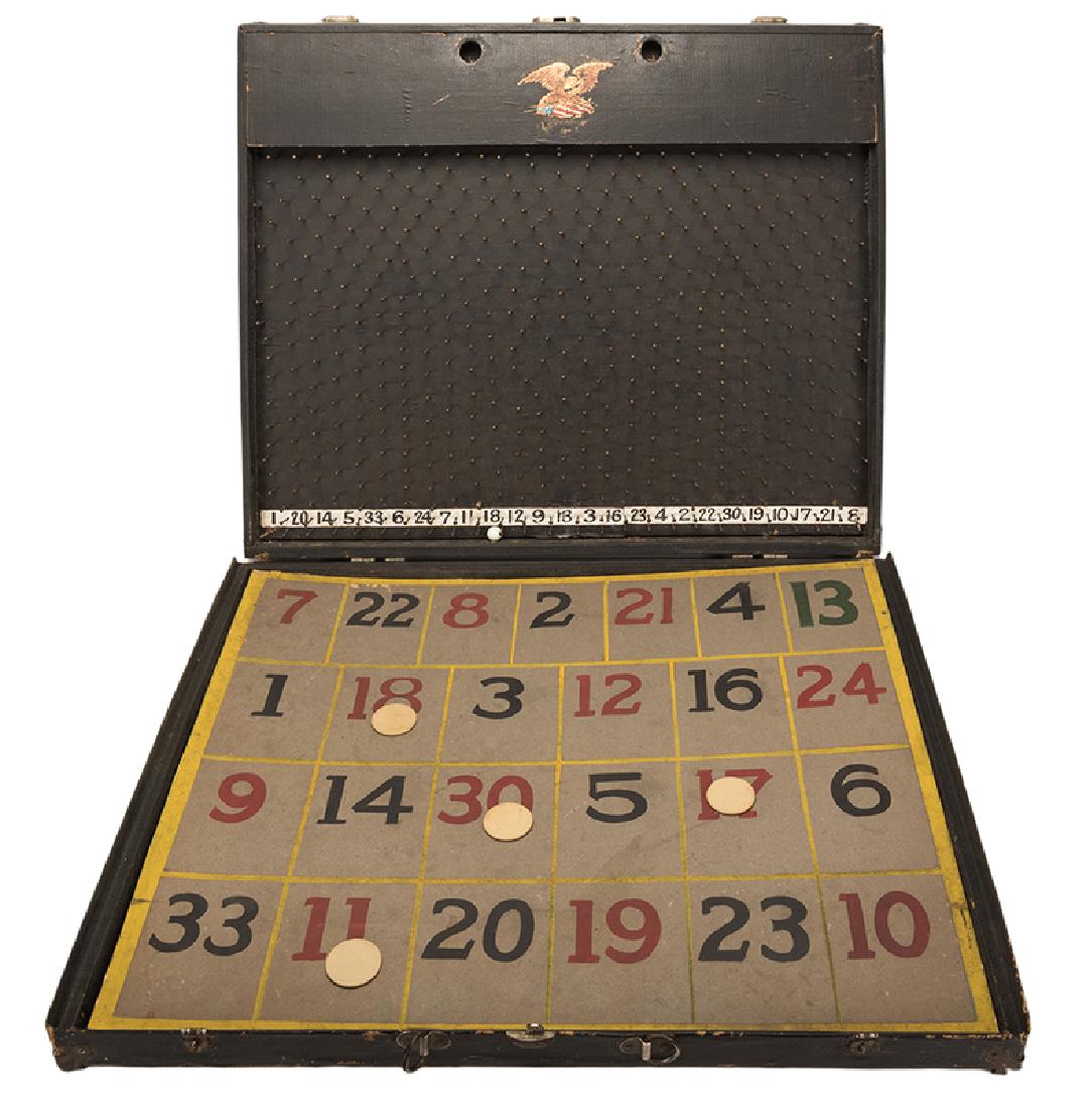 Gaffed Traveling Ball Drop Game. (1 of 1)