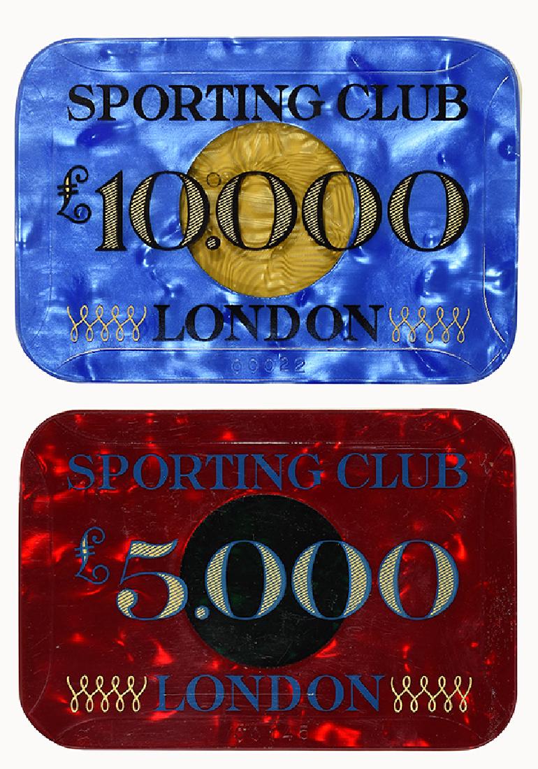 Two Sporting Club Plaques. (1 of 1)