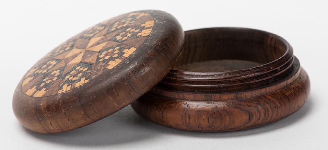 Tunbridge (Inlaid Wood) Whist Counter Box. (1 of 1)