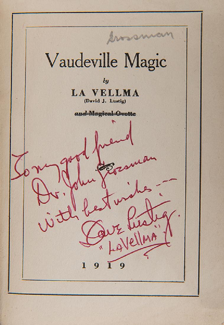 Vaudeville Magic. (1 of 2)